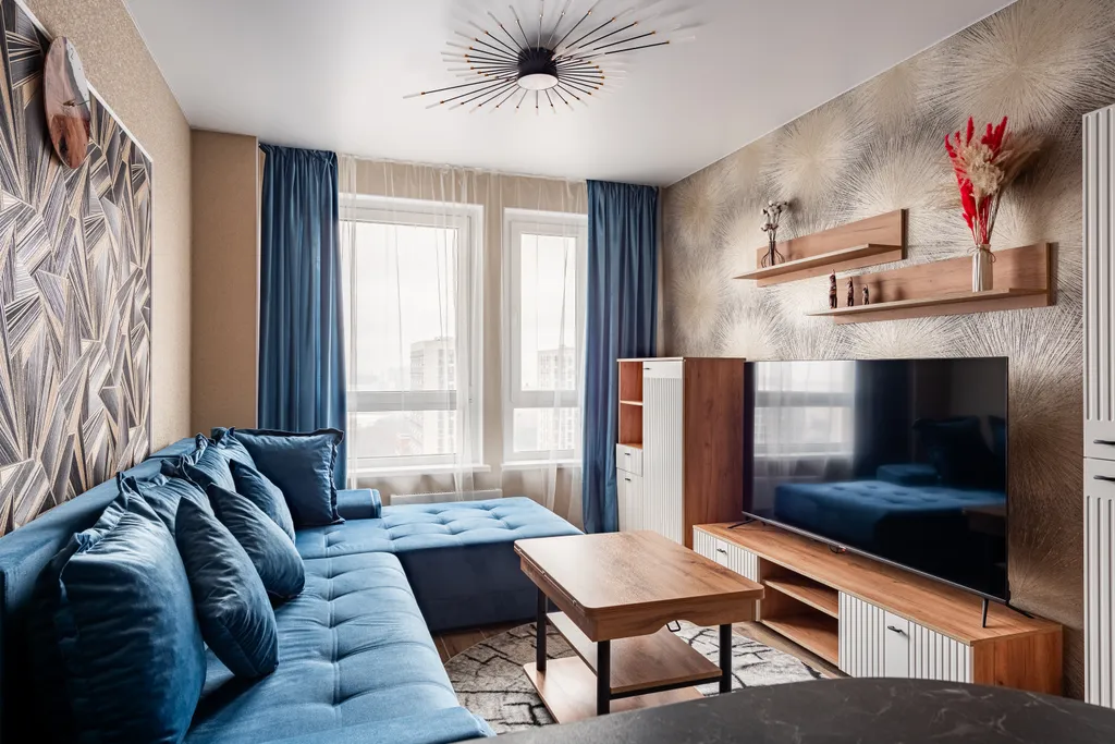 Квартира Квартира Огромный ТВ с Алисой, 31 этаж, видовая — Москва