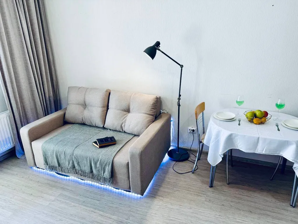 Уютная квартира-студия с видом на город