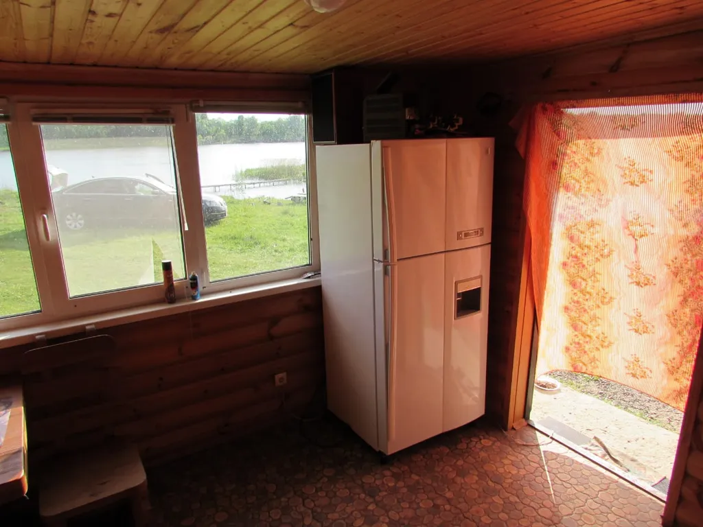 Дом с баней на озере