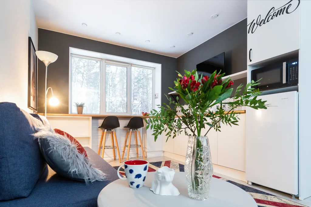 Квартира Дизайнерская квартира с кофемашиной в центре Академгородка — Новосибирск