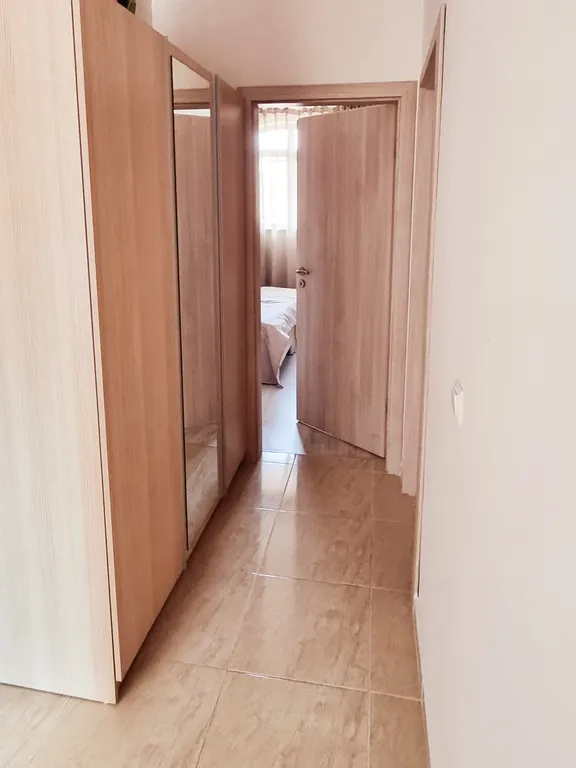 Апартаменты с 2 спальнями и огромным балконом с видом на море