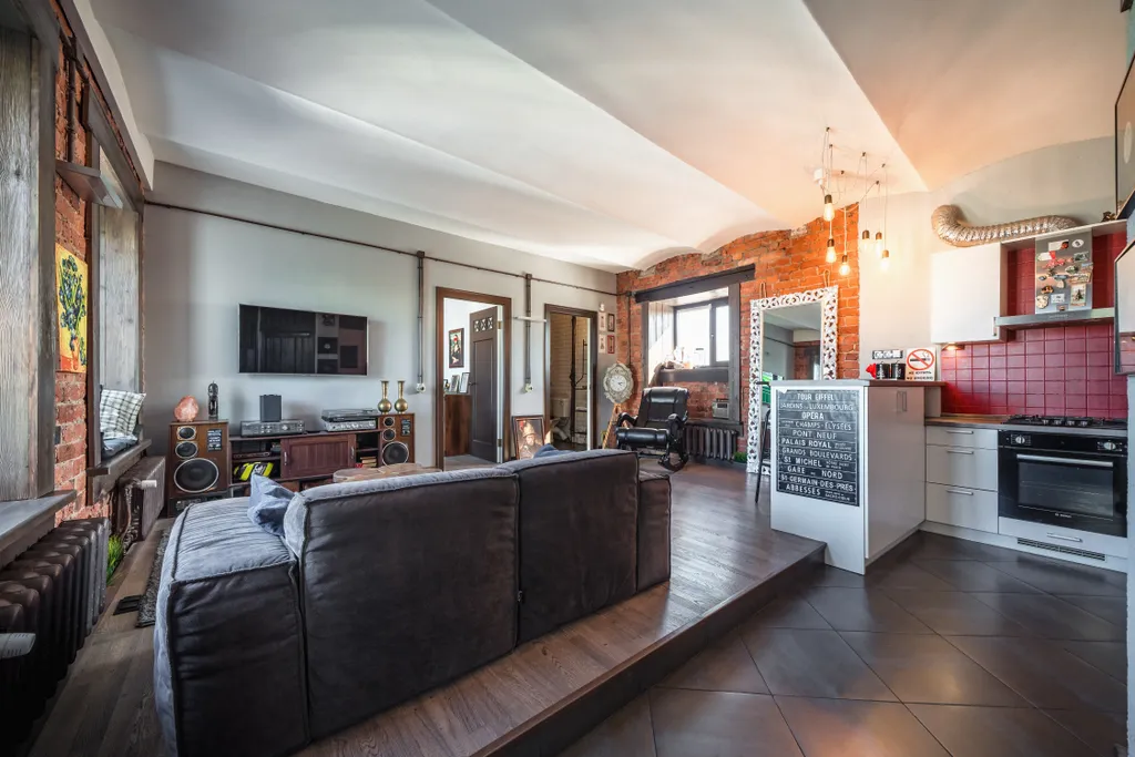 Квартира Квартира True Loft with great view — Санкт-Петербург
