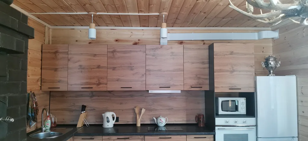 Коттедж Дом в Карелии с элементами карельского интерьера — Видлица