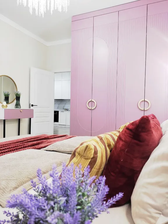 Квартира Уютная квартира в пастельных тонах Эстет — Алматы