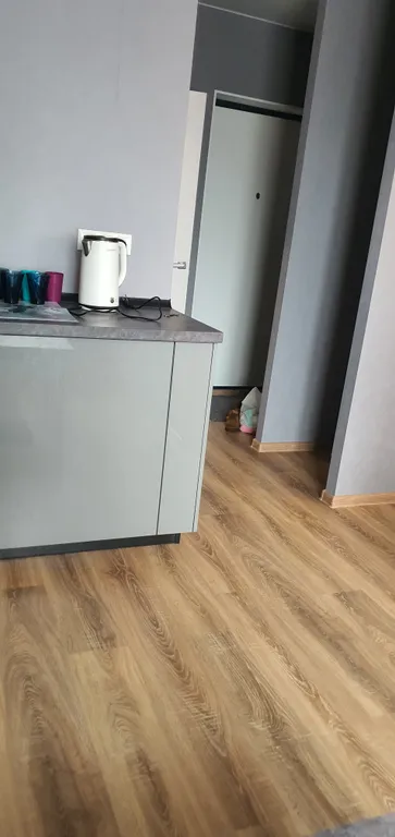 Студия с дизайнерским ремонтом