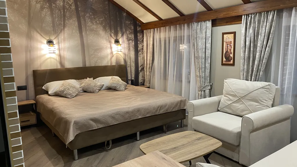 Квартира ВИП-апартменты с кухонной зоной — аренда посуточно в Монино