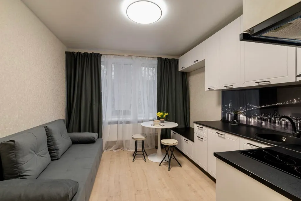 Квартира Квартира Уютная студия в тихом доме — Москва