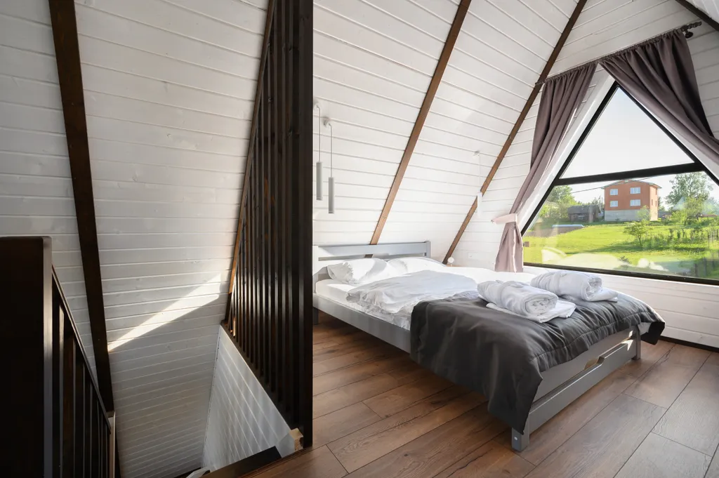 Коттедж с баней и уличным чаном