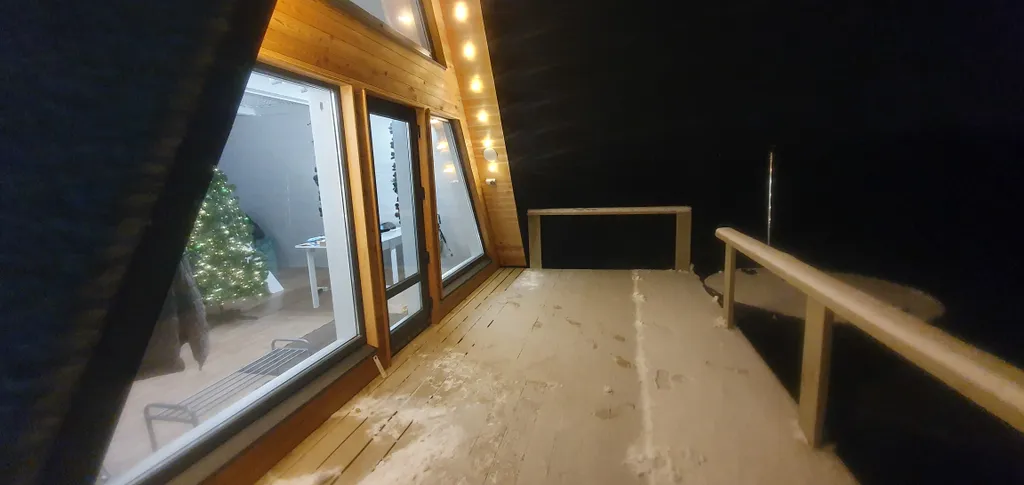 Коттедж Видовой парящий дом в заповеднике с банным чаном, без соседей — Муханки