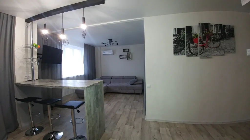 Комфортабельная квартира-студия в стиле лофт