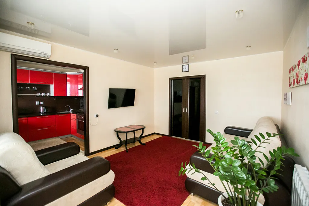 Квартира Центр с шикарным видом на Каму и лесной парк — аренда посуточно в Набережные Челны