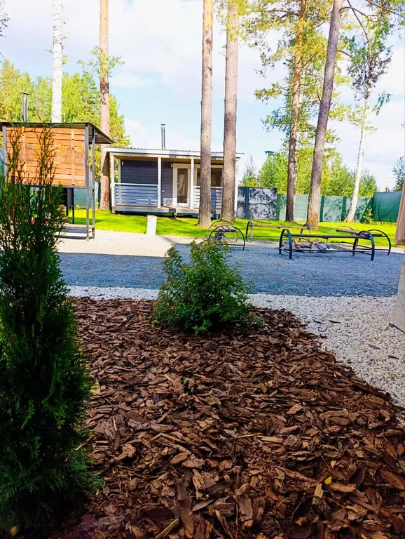 Дом комфорт класса у леса