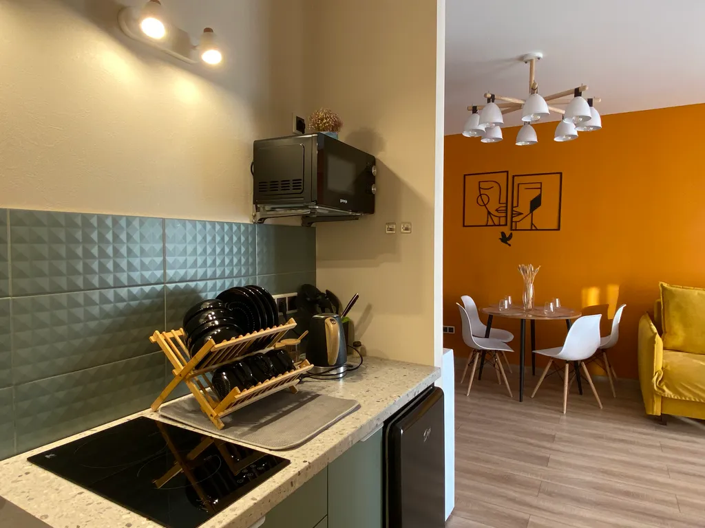 Апартамент с красивым видом на горы