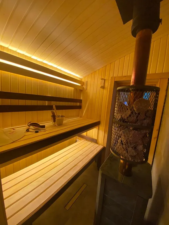 Дом с баней на Рузском водохранилище