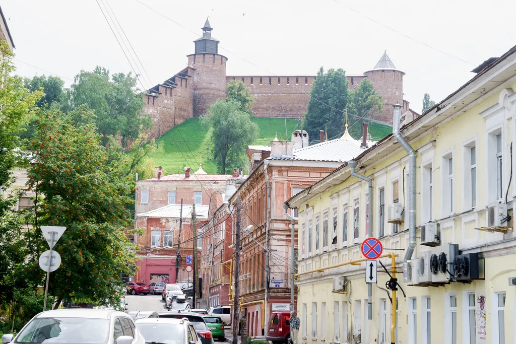 Квартира Просторная квартира на набережной Волги возле Кремля в центре истории — Нижний Новгород