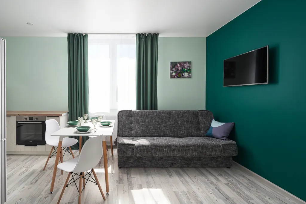 Уютный уголок в тихом районе Калининграда