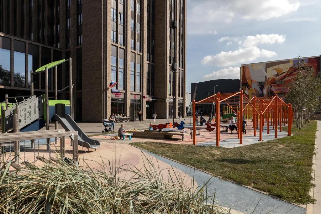 Квартира Квартира Апартамент Loft Sky View с видом на Останкинскую башню — Москва