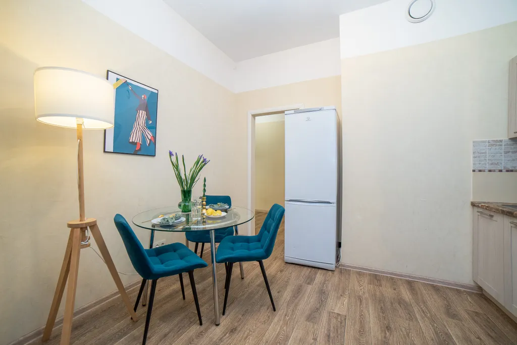 1-комнатная квартира в 5 минутах от метро Чкаловская для 4х гостей