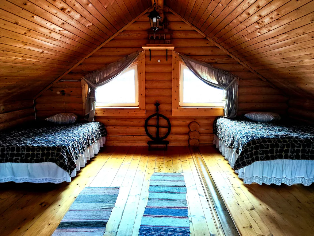 Коттедж Дом Теремок на берегу озера в Карелии с сауной — Верховье