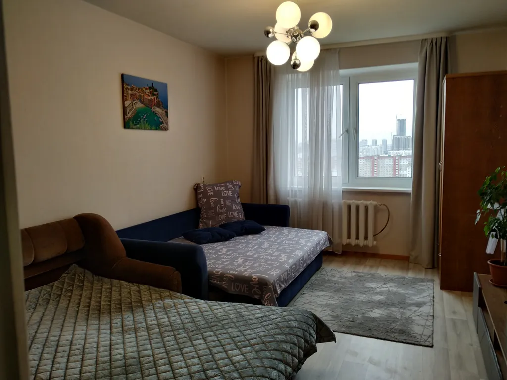 Квартира Большая 2-комнатная с шикарным видом около Вокзала — Минск