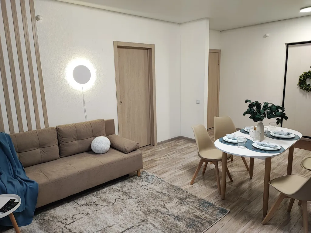 Уютная квартира с новым ремонтом и потрясающим видом