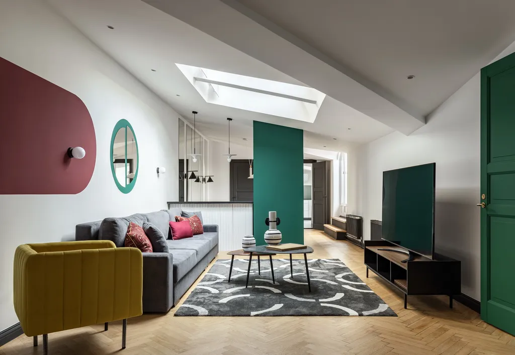 Квартира Апартаменты двухуровневые Benua 170 с Тремя Террасами — Санкт-Петербург