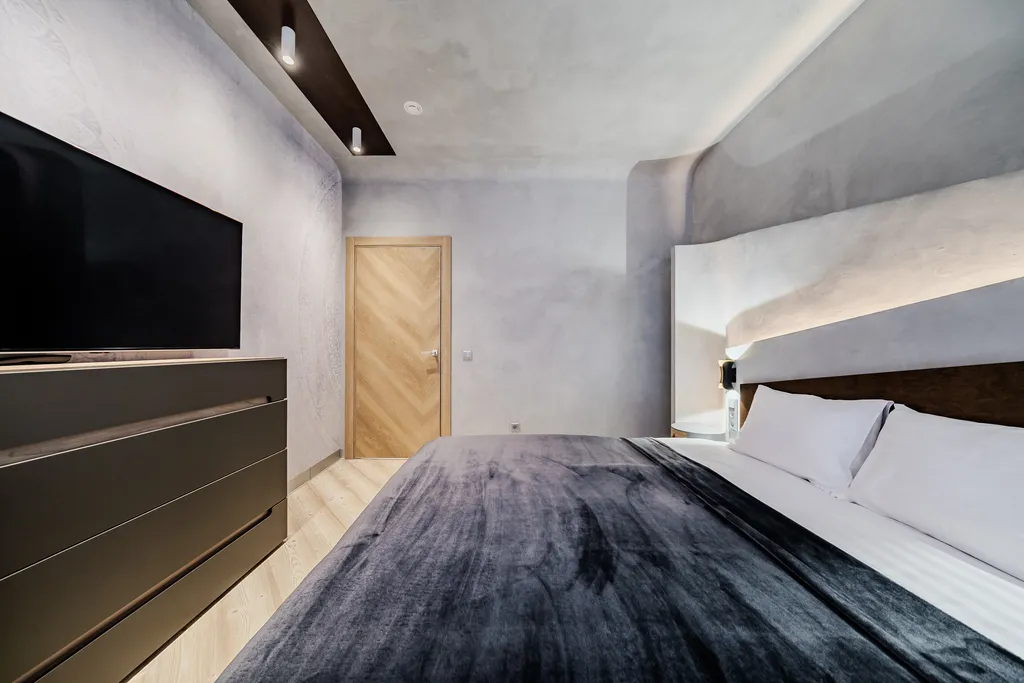 Охтаинн 7-7 с 1 спальней с видом на склон