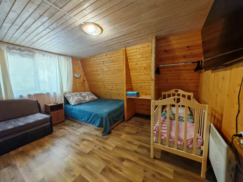 Коттедж Домик в лесу у озера Волго — Турбаза Чайка