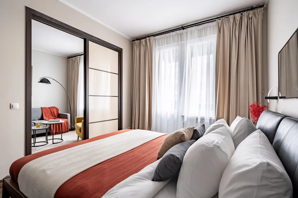 Квартира Квартира Scarlet с балконом — Санкт-Петербург