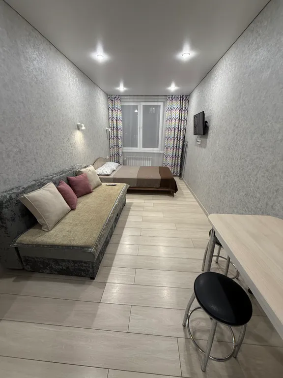 Уютная студия в новом доме рядом с Саган Морин