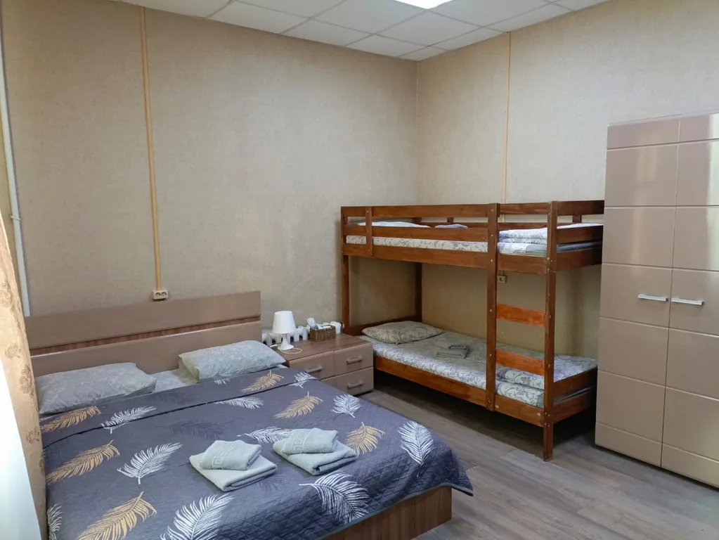 Квартира Четырехместная семейная комната с общим санузлом — Москва