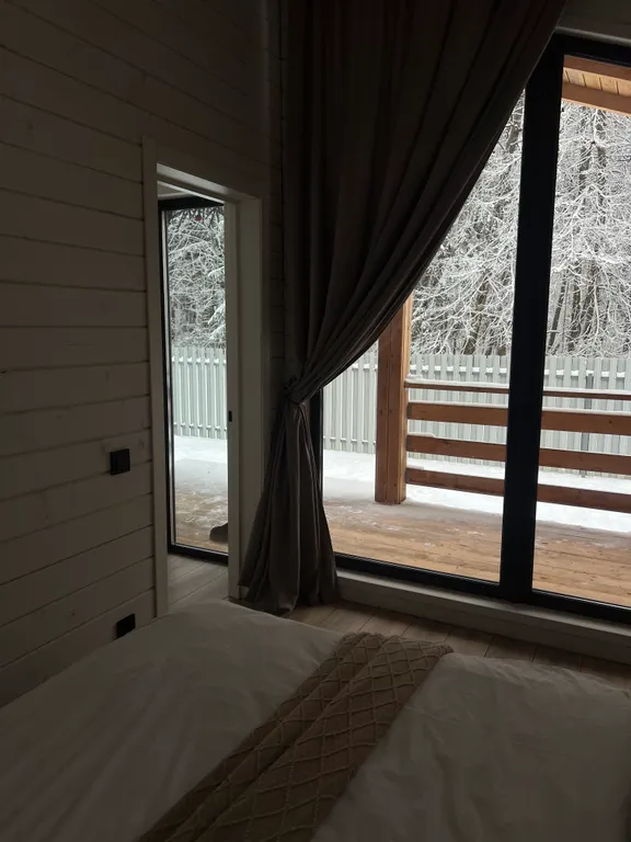 Современный дом в лесу