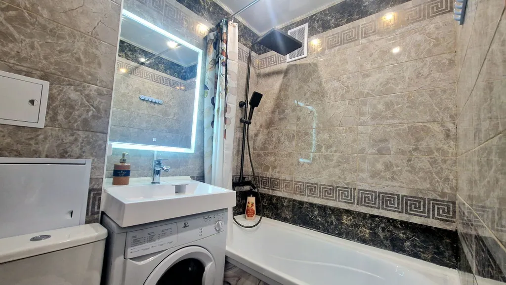 Светлая трехкомнатная квартира