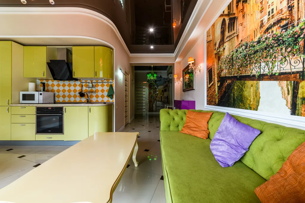 Семейный апартамент с балконом