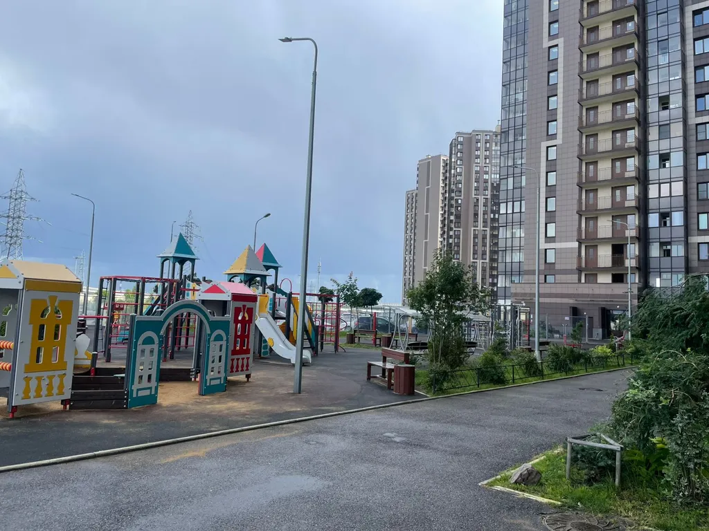 Квартира Квартира Уютная студия для командировочных и пар с детьми — Шушары