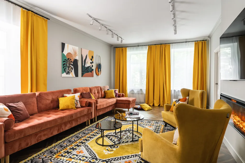 Квартира Дизайнерская квартира с камином у Невского проспекта — Санкт-Петербург