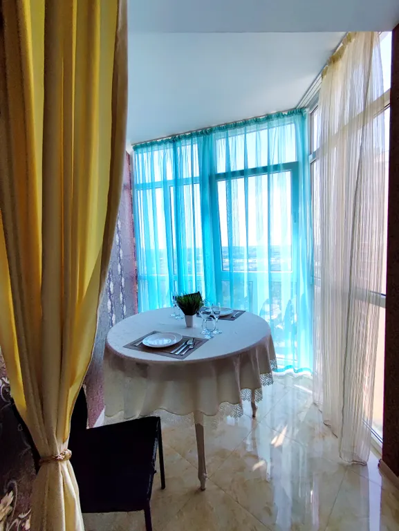 1-комнатная квартира с видом на город