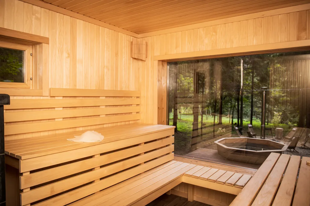 Коттедж Дом с баней и чаном в окружении леса и выходом к реке — Шадрино