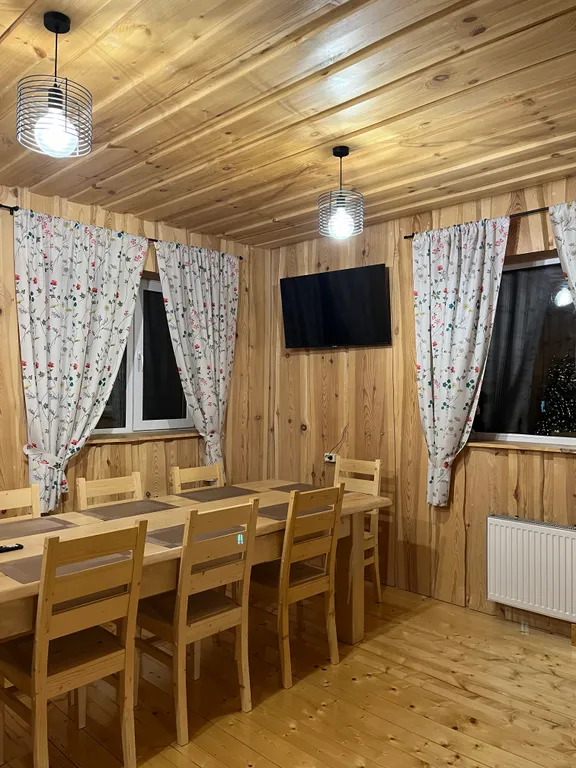 Уютный дом с баней на дровах