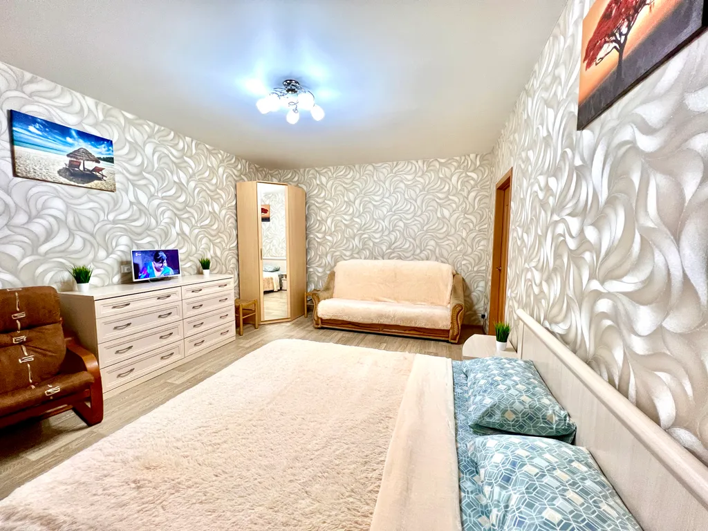 Уютная 1-комнатная квартира рядом с рекой Волга