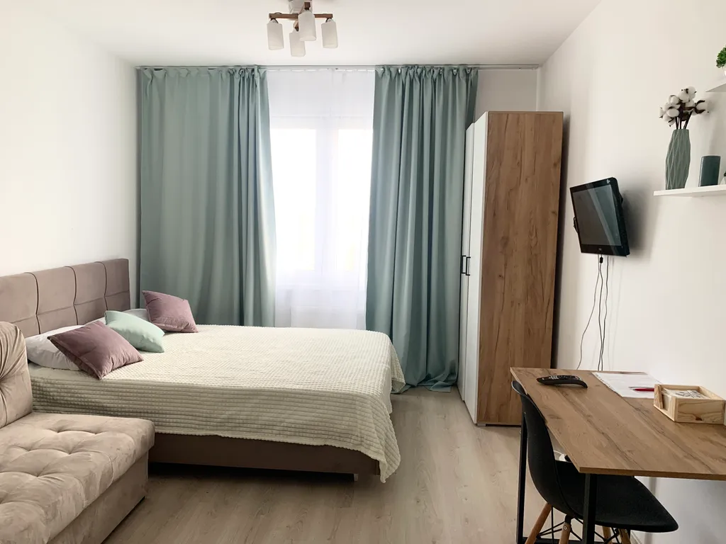 Уютная студия в современном тихом районе