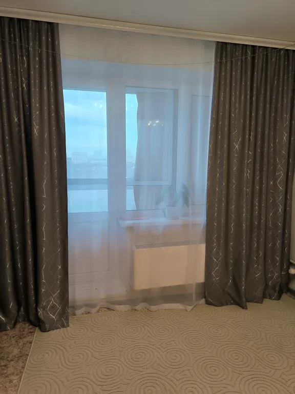 Уютная однокомнатная квартира с красивым видом