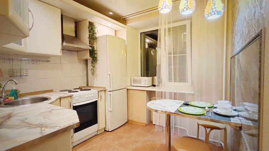 Уютная квартира у набережной и колеса обозрения