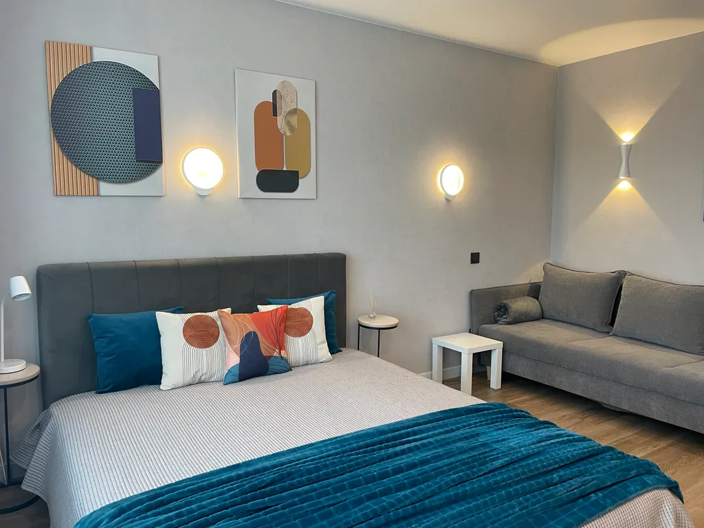 Квартира Квартира Сапфировый вечер с видом на кафедральный собор — Калининград