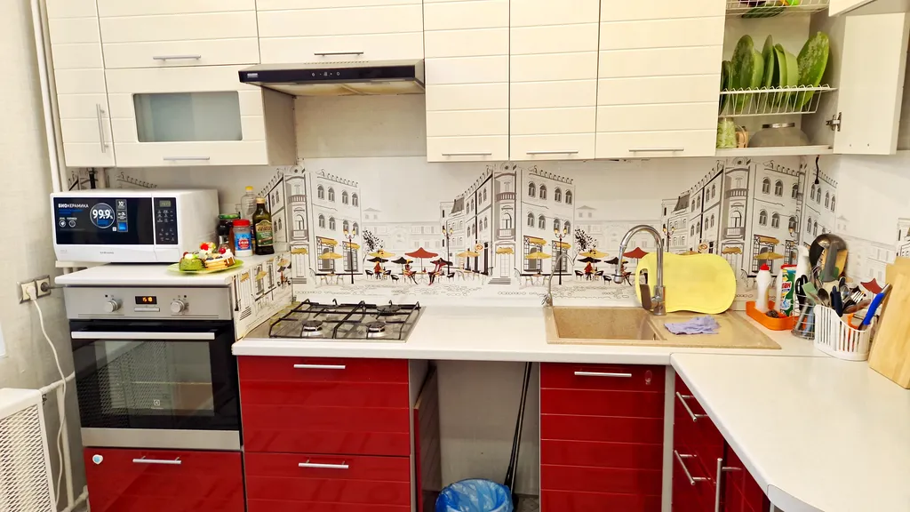 Двухкомнатная квартира с ремонтом