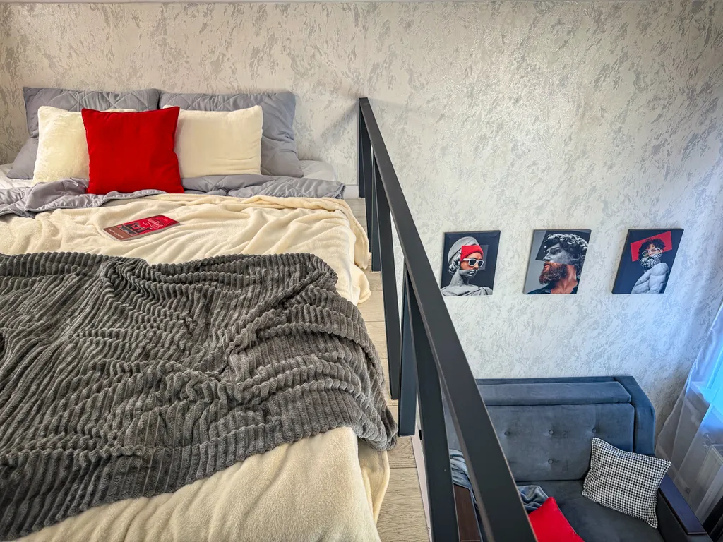 Квартира Квартира Уютная двухуровневая студия — Санкт-Петербург