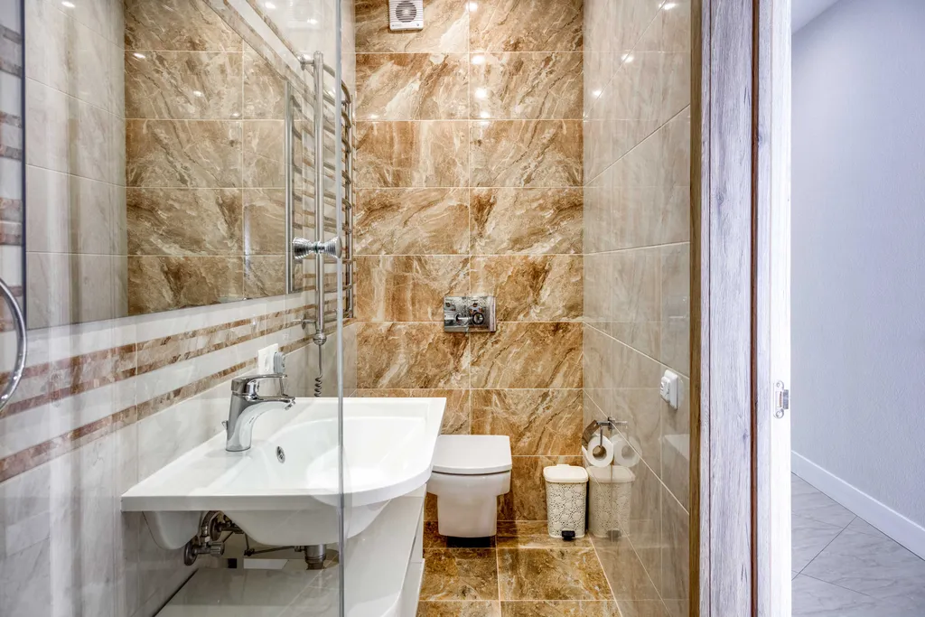 Апартамент с двумя спальнями и видом на море в современном ЖК