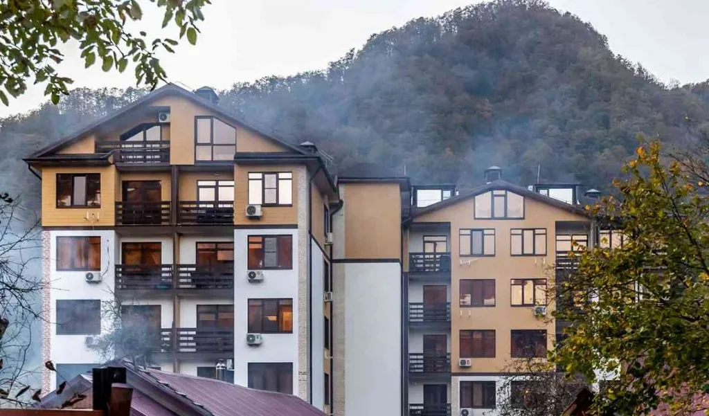 Уютная квартира с видом на горы