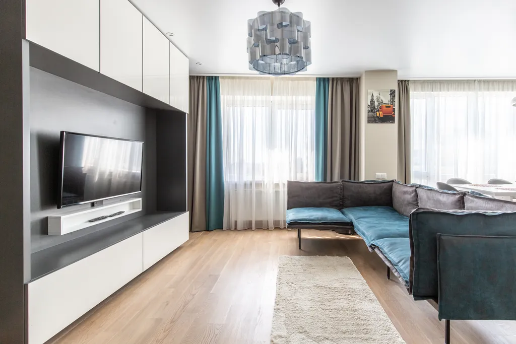 Двухуровневый пентхаус с видом на центр Минска