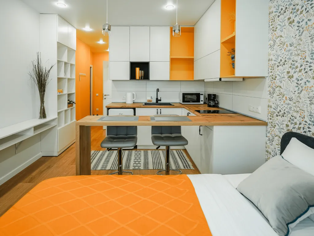 Квартира Yellow studio – апартаменты сети Your Place у парка Галицкого — Краснодар